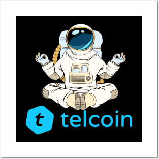 Telcoin crypto Telcoin Coin Cryptocurrency Telcoin Token Posters and Art